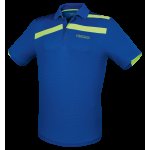 Stripe Hemd  blau/neon grün 5XS-5XL