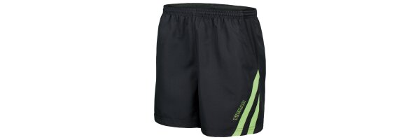 Stripe Shorts schwarz/neon grün 5XS-5XL