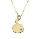 Kette SCHLÄGER groß goldfarben