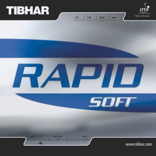 TT-Belag RAPID SOFT rot