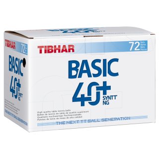 Plastik  TIBHAR BASIC 40+ SYNTT NG, 72er wei&szlig;