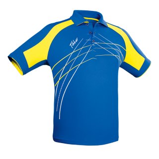 GRIP Hemd   blau/gelb/wei&szlig; 5XS-5XL