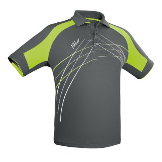 GRIP Hemd  grau/neongr&uuml;n/wei&szlig; 5XS-5XL