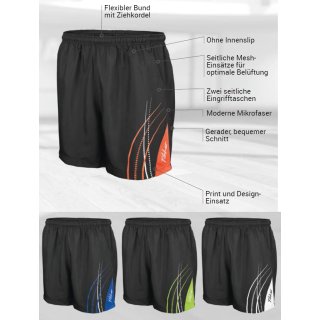 GRIP Short schwarz/blau/wei&szlig; 5XS-5XL