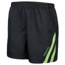 Stripe Shorts schwarz/neon grün 5XS-5XL