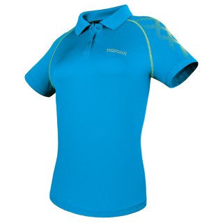 TRIPLE X Lady Hemd   blau/neongr&uuml;n XXS-4XL